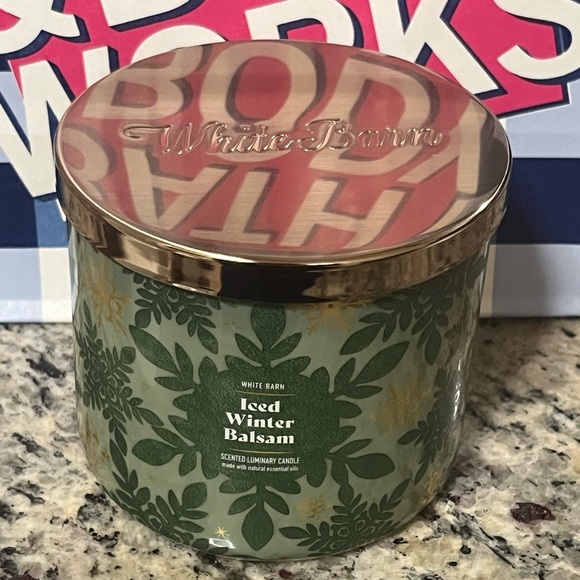Bath & Body Works Accents Bath Body Works White Barn Iced Winter